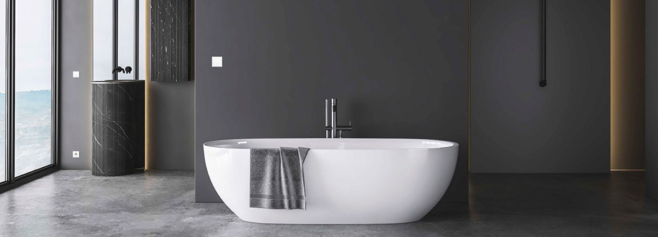 BJC presents the new matt black and white finishes in the Style range